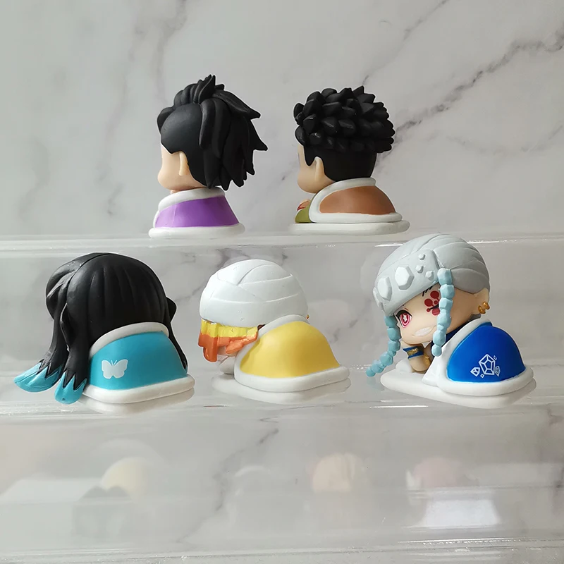 Экшн фигурка из ПВХ no Yaiba Nezuko Tanjirou Zenitsu Giyuu Inosuke 5 шт./компл. см|Игровые фигурки и