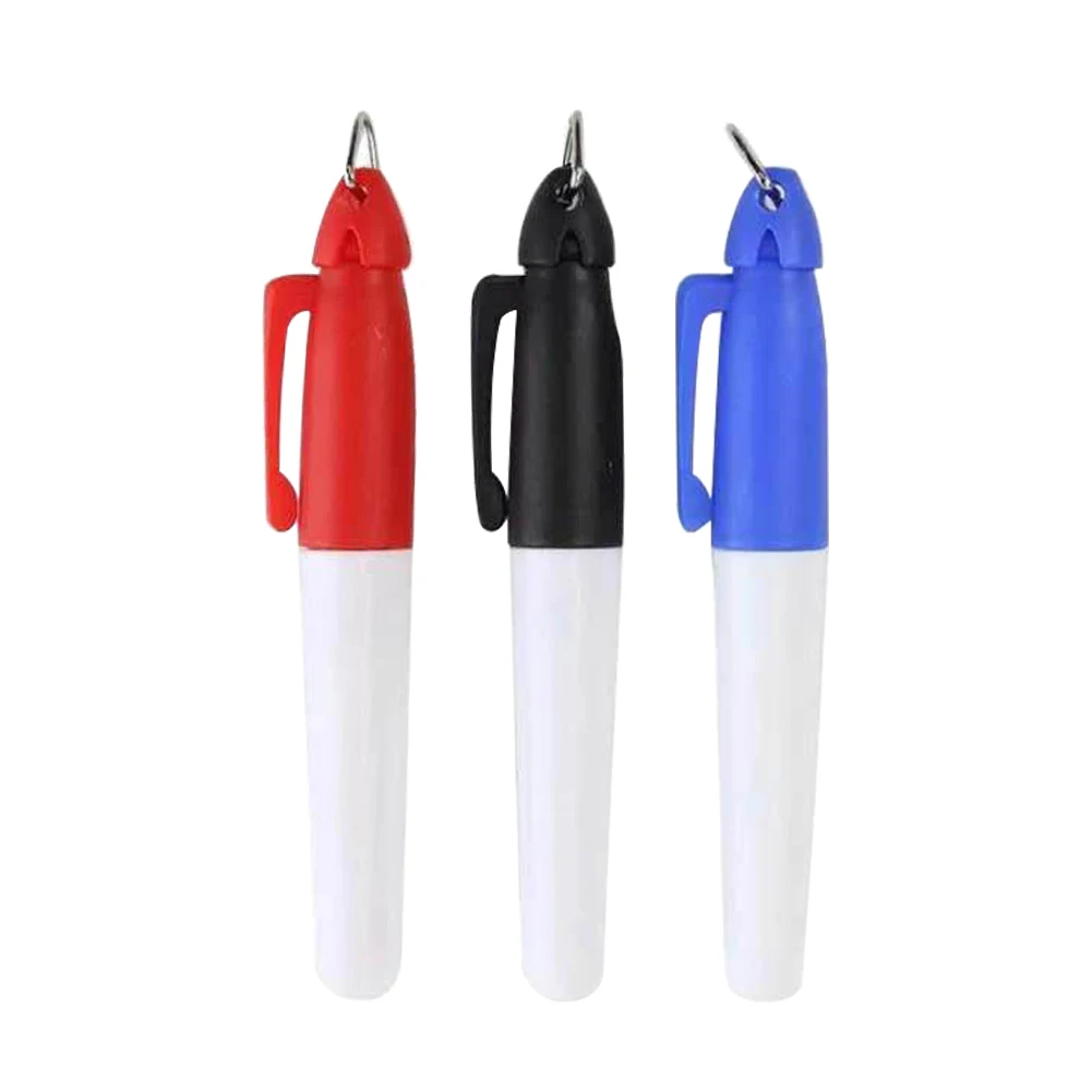 

1set Accessories Alignment Mini Portable With 3 Pens Putting Tools Outdoor Golf Ball Marker Line Drawing Training Lightweight
