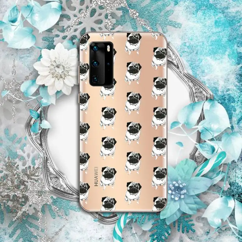 

leopard tiger cartoon animal Phone Case Transparent for Huawei P honor 8 10i 20 30 40 smart 2019
