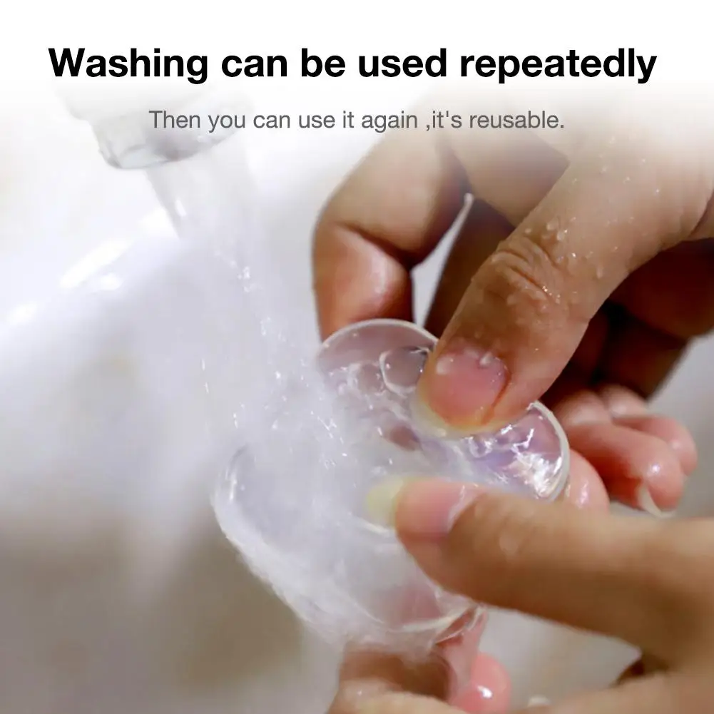 1 шт. без следов нано наклейки Волшебная Повседневная паста резиновая подкладка