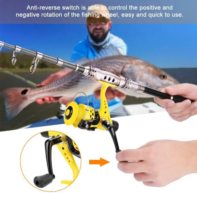 Yumoshi Рыболовная катушка для соленой воды фидер Molinete рыболовная Катушка 12