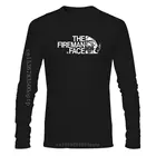 2019 модная мужская футболка с изображением лица Пожарника