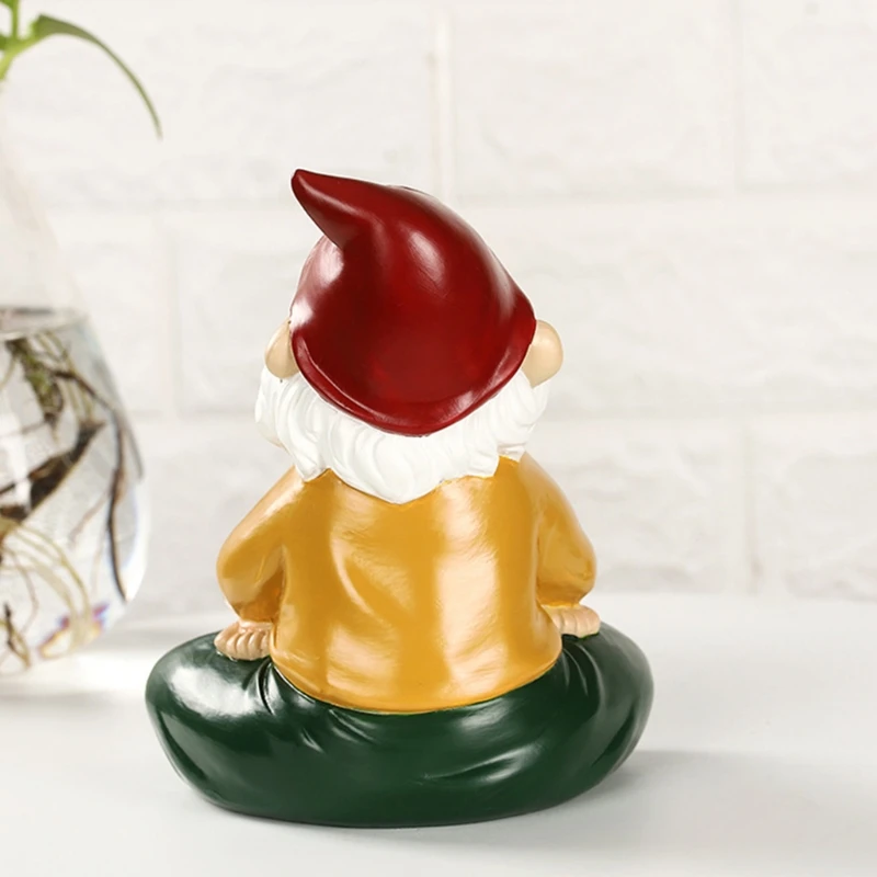 

Christmas Garden Ornaments Legged Dwarf Cartoon Garden Resin Crafts Family Yard Decorations Fairy Tale Garden Miniature