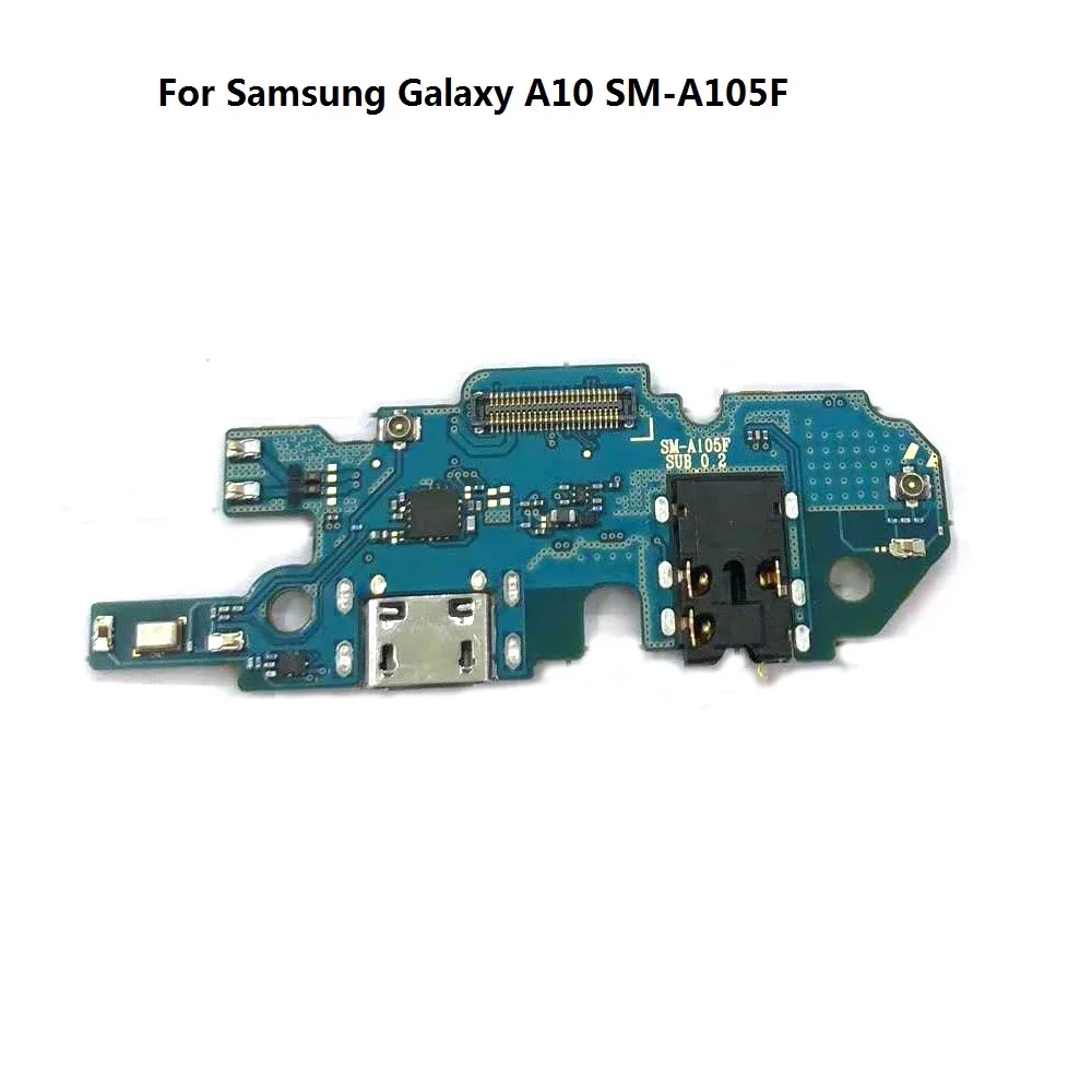 A10 A105F Original Гибкий кабель для зарядки и порта для samsung Galaxy A10 A105F/A20 A205F/A30 SM-A305F/A40 A405F/A50 A505F/A60 A606F/A70 - Цвет: A10 A105F Original