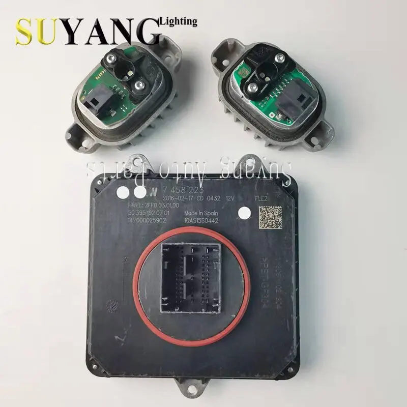 OEM 63117428425 DRL Комплект модуля контроллера светодиодной фары 7458223 для BM W F20 F21 LCI 114d 116d