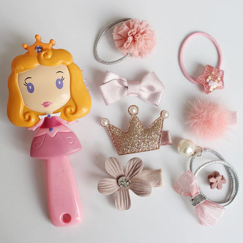 Экшн фигурка Принцессы Диснея Холодное сердце гребень Анны и Эльзы