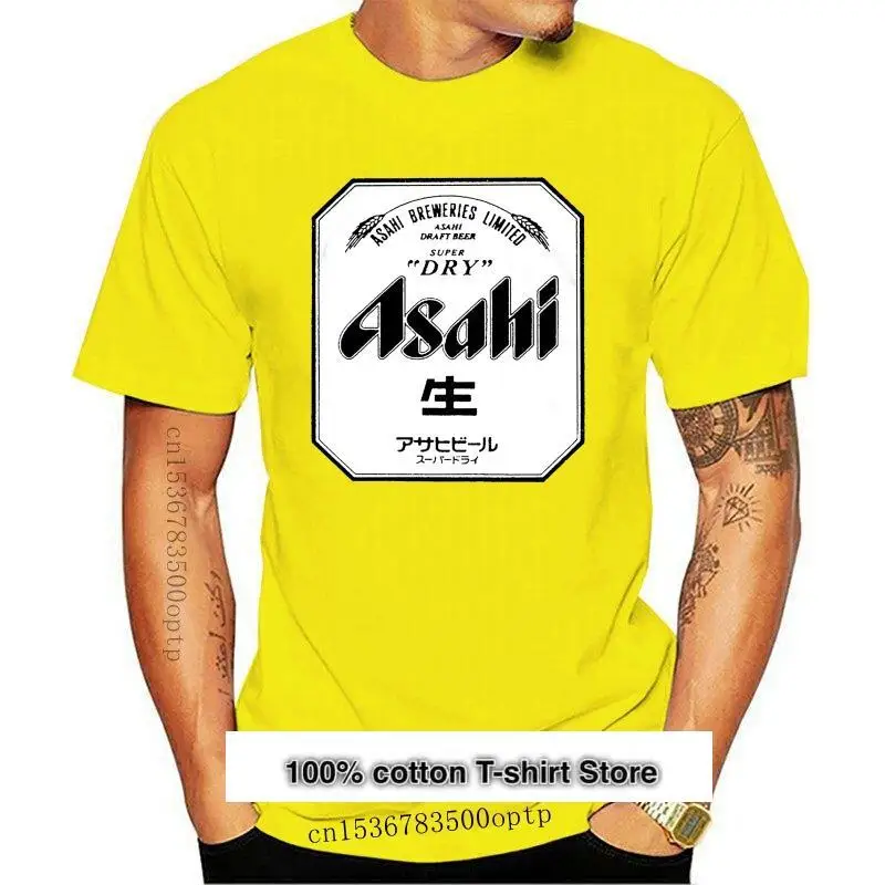

Camiseta blanca de cerveza Ashi, envío rápido ¡Alta calidad!