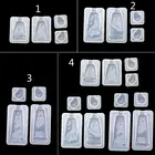 Имитация выдавливания Пигментных красок, трубка, полимерная форма, брелок, подвеска, УФ смола, эпоксидная смола, силиконовая форма, инструмент для изготовления ювелирных изделий