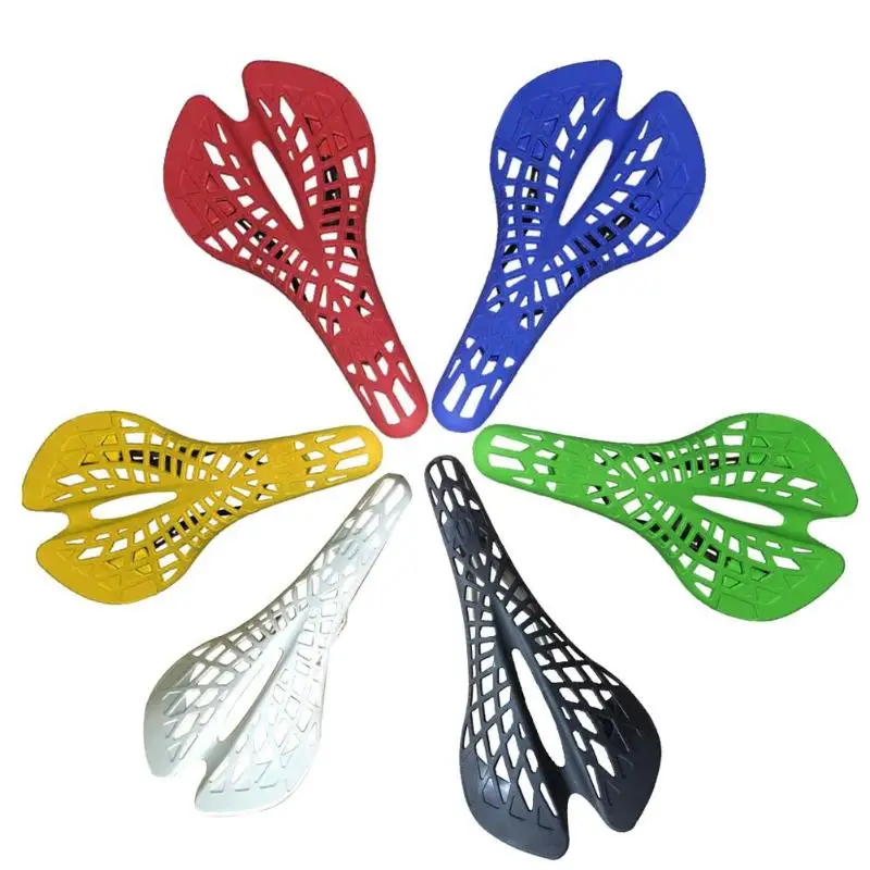 Новое велосипедное седло MTB горное полое пластиковое для велосипеда с пауком