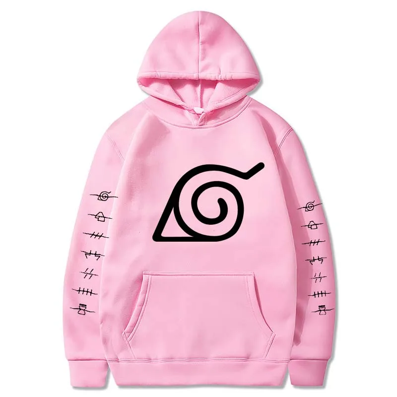 

Fashion Hoodies Unisex Naruto Harajuku Japanese Anime Printed Men's Hoodie Male Hip Hop Streetwear Casual Sweatshirt Pullover