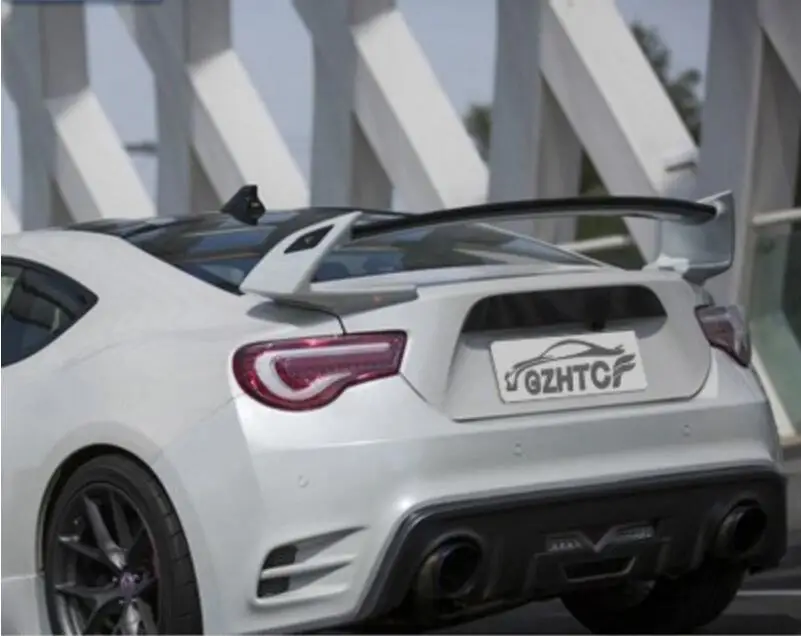 ABS + углеродное волокно заднее крыло багажника выступ Спойлеры для Subaru BRZ TOYOTA GT86 2012