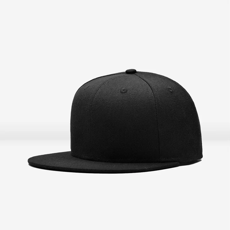 Мужские и женские бейсболки Snapback однотонные Хлопковые европейский стиль