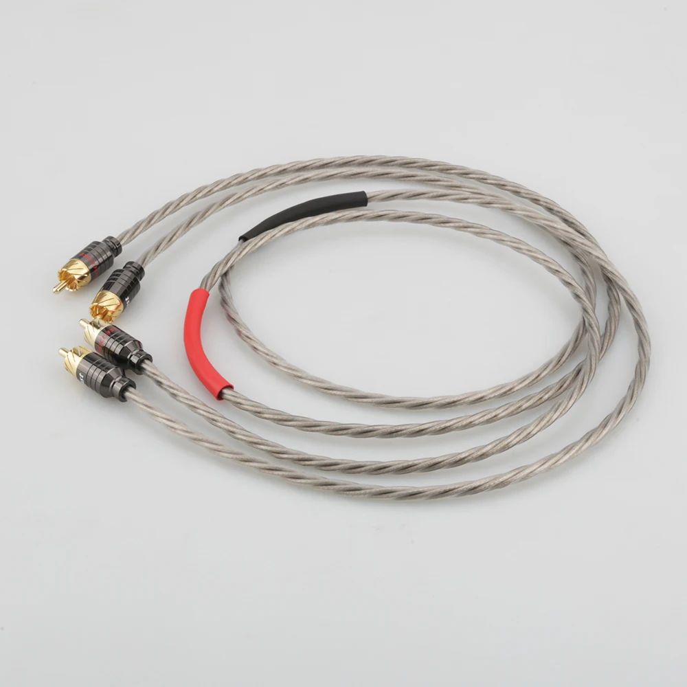 HI End Odin посеребренный RCA Межблочный кабель к аудио аналоговый phono для CD AMP|Кабели VGA|