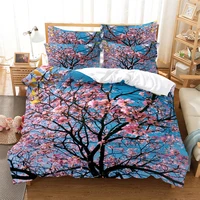flowers 3d digital bedding sets home bedclothes super king cover pillowcase comforter textiles bedding set bed cover set