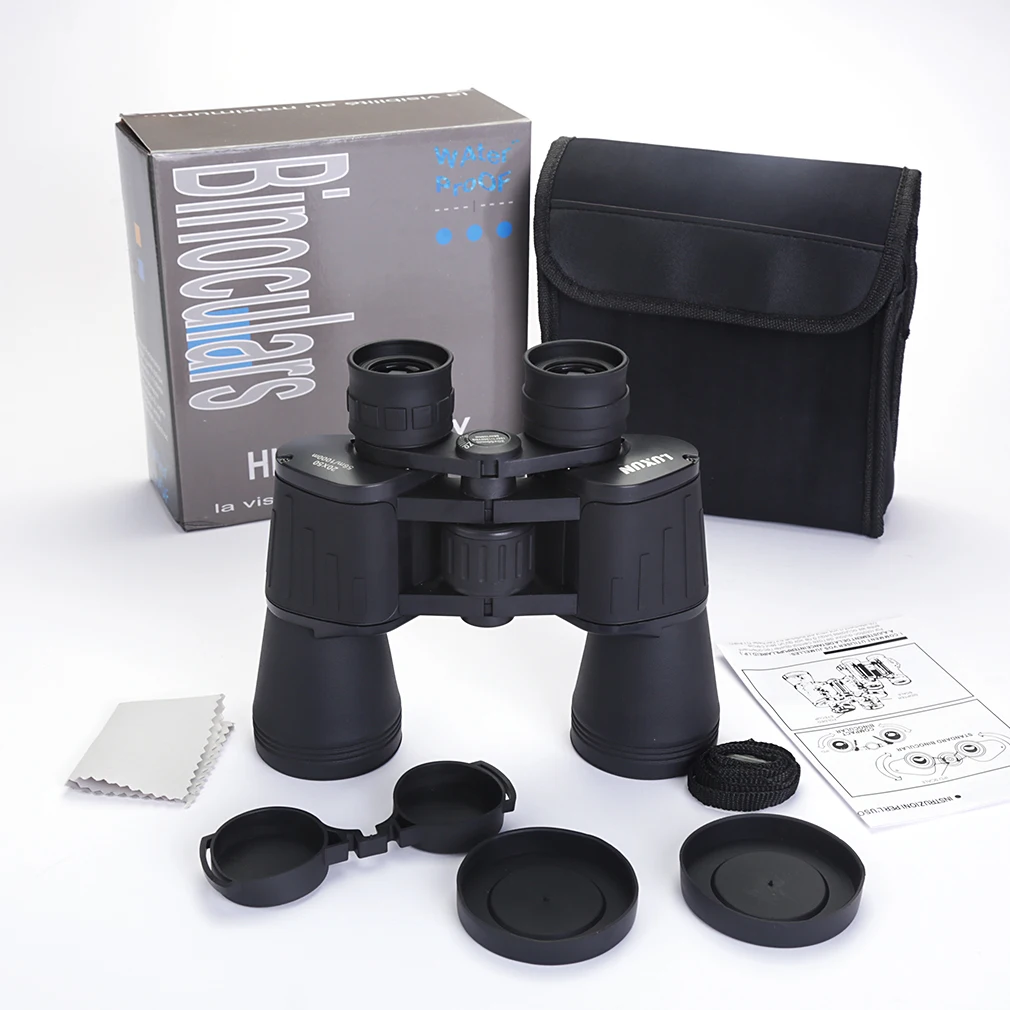 10x50 binoculars scok моноколь ночного видения телескопическое зеркало mini telescope бинокль детский мощности телескоп ночного видения для наблюдения за птицами путешествия охота Ежедневный Водонепроницаемый Открытый