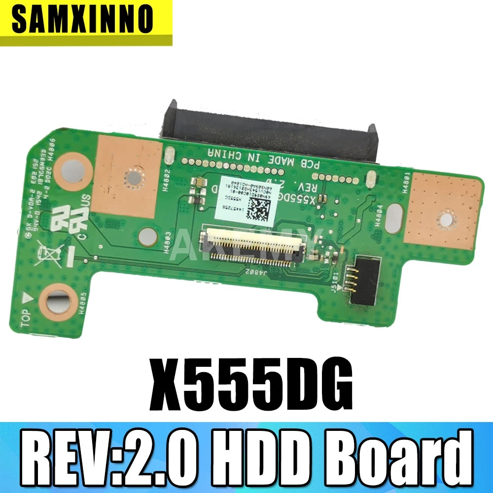 

Новая плата Akemy для For Asus X555DG серии HDD плата жесткого диска X555DG REV: 2,0 60NB09A0-HD1040 100% протестированная Быстрая доставка