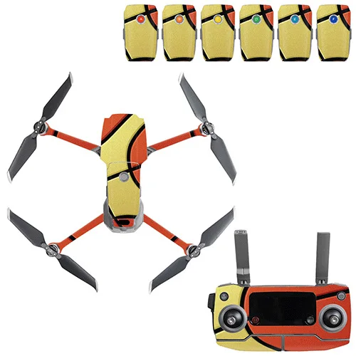 Граффити наклейка Skins Комплект для DJI Mavic 2 Drone Body sticker пустынный камуфляж наклейки аксессуары для кожи Mavic 2 PRO/Zoom