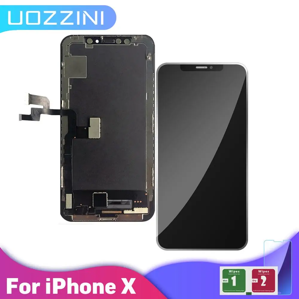 100% протестированный ЖК дисплей для iPhone X качественный сенсорный экран с
