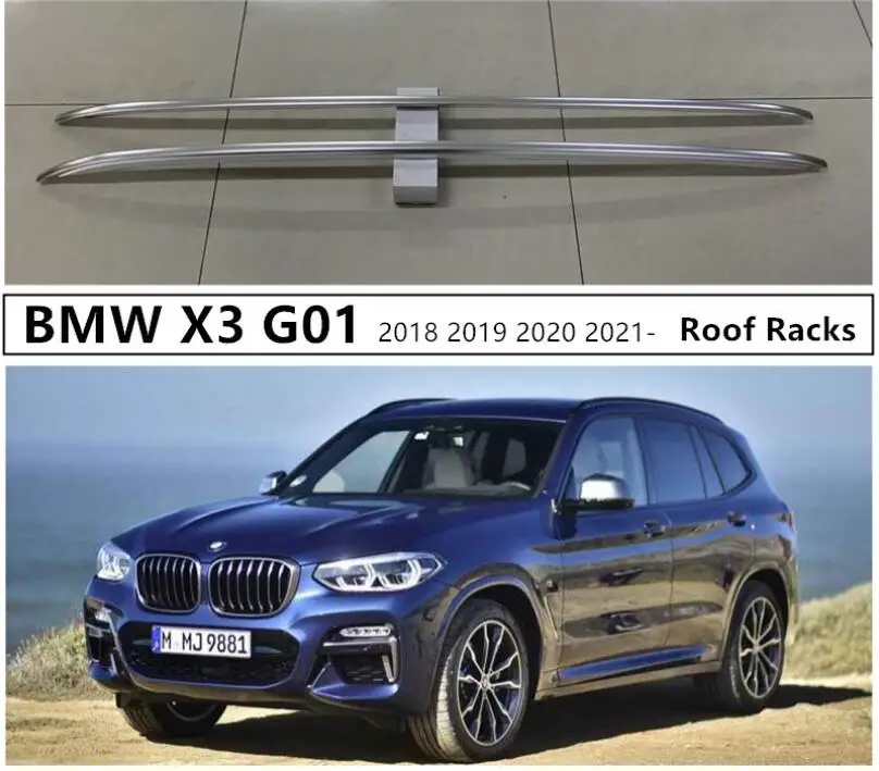 Багажники на крышу для BMW X3 G01 2018 2019 2020 + багажник высокого качества из