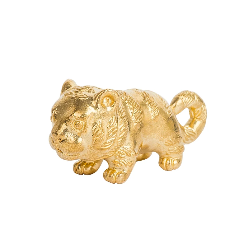 

COPPERTIST.WU Cute Tiger Furnishing A Car Accessories Decoration Home Decoration Fashion Sculpture Table Decoration Lovely Gift