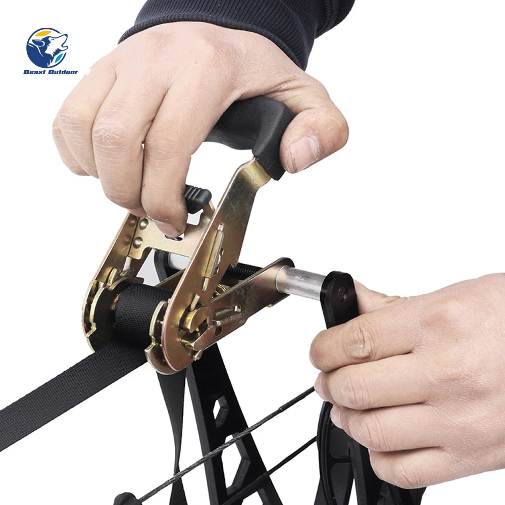 

Composite bow aluminum alloy hand-held portable bow and arrow opener for bow and arrow hunting opener accessories