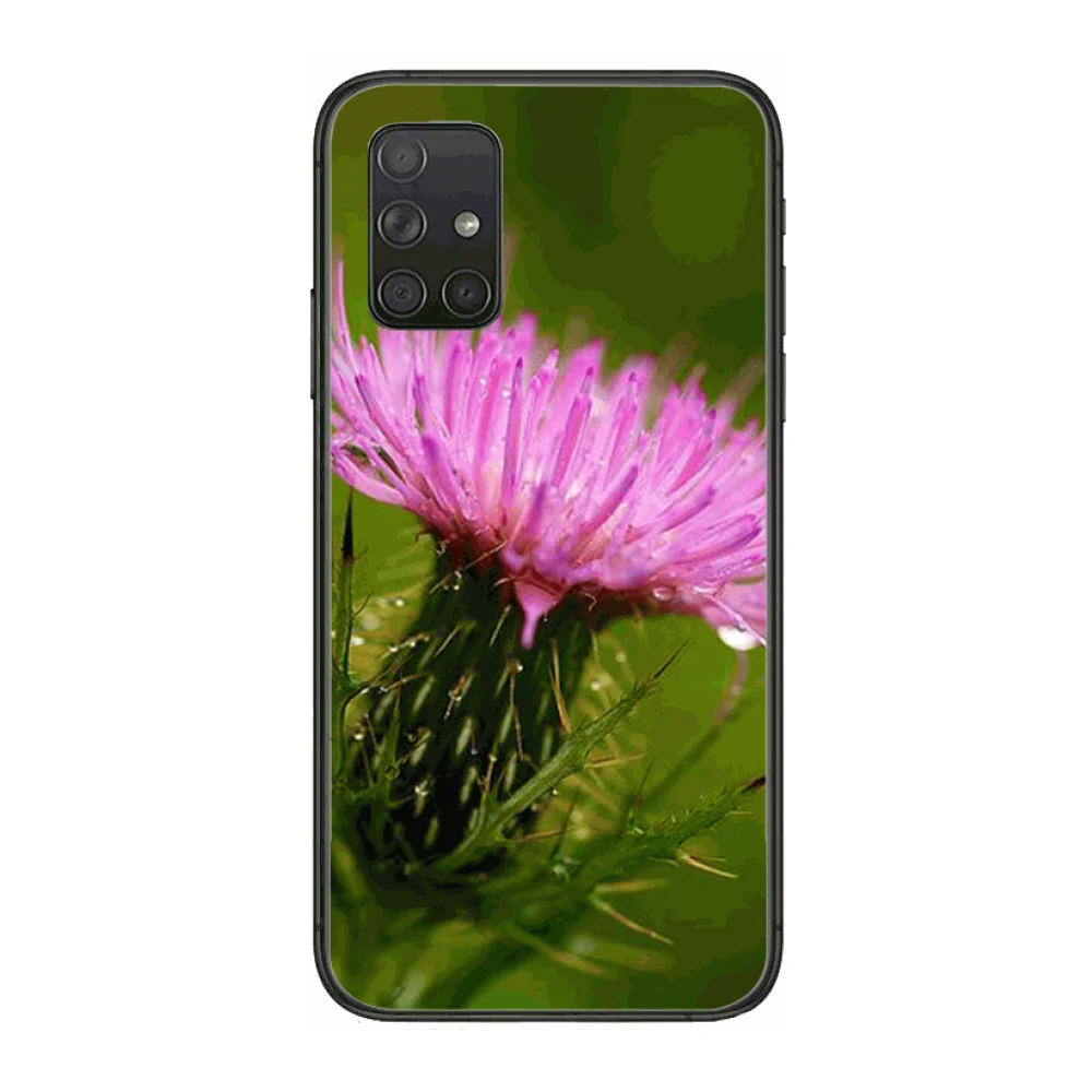 

Beautiful flowers Phone Case Hull For Samsung Galaxy A 50 51 20 71 70 40 30 10 E 4G 5G S Black Shell Art Cell Cover