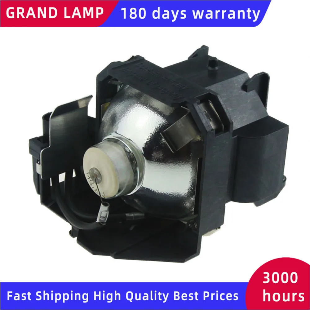 Замена EMP-1700 EMP-1705 EMP-1707 EMP1710 1715 / 1717 EX100 1700c 1705c проектор лампа для освещения жилья