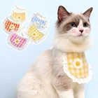 Нагрудники для домашних животных, собак, кошек, бандана, нагрудники, шарф, 7 цветов, милые ошейники для маленьких собак, детской семьи, питомцев, щенков