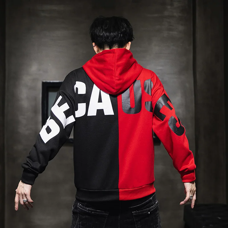 

Autumn Men's Hoodies Men 2020 New Anime Graffiti Hooded Sweatshirts Male Hip Hop Harajuku Japanese Streetwear Yellow Hoodie Men