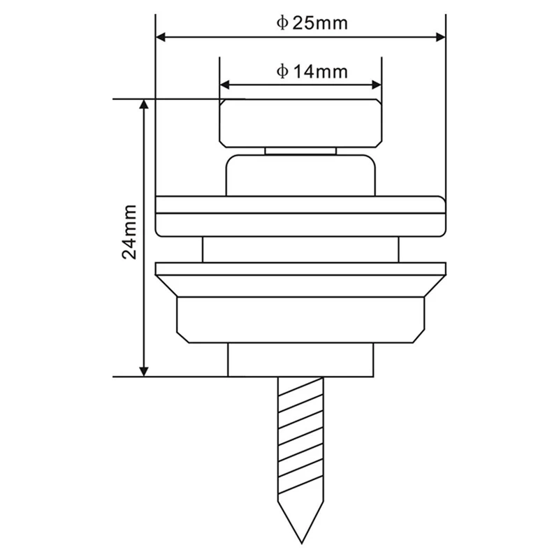 3 шт. замок для гитарного ремня набор сверхмощный металлический кнопочный ремень