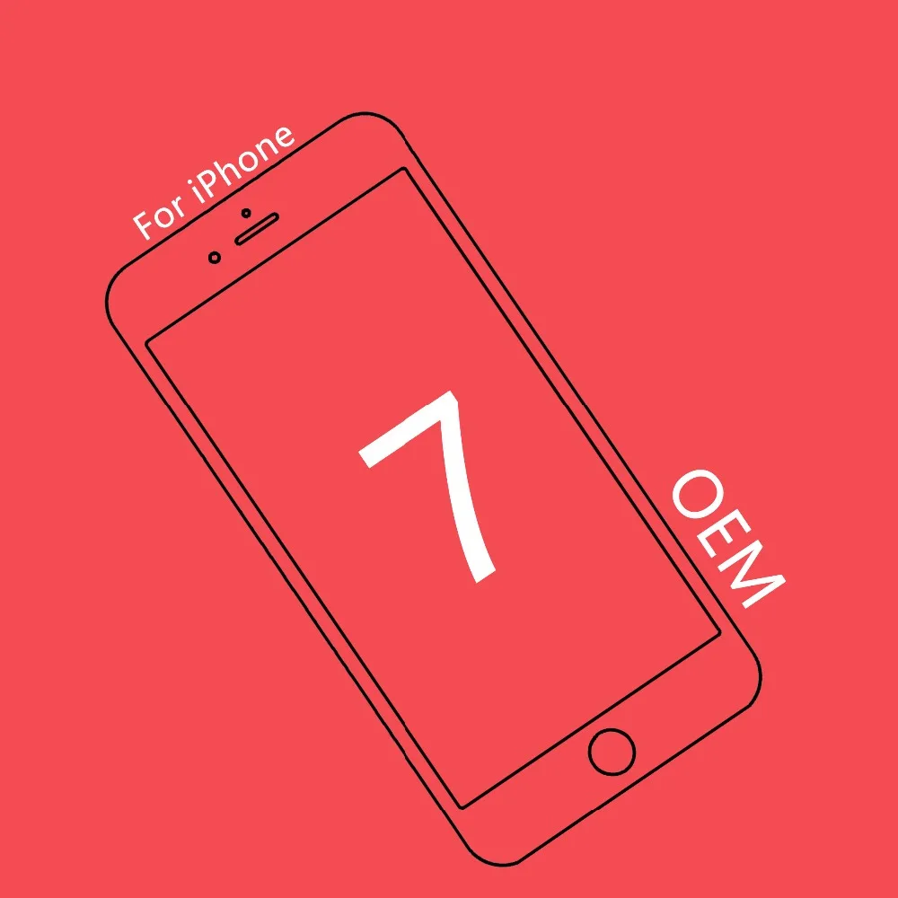 

AAA OEM Quality 100% No Dead Pixel For iPhone 7 LCD Display With 3D Touch Screen Replacement Digitizer Assembly Free shipping