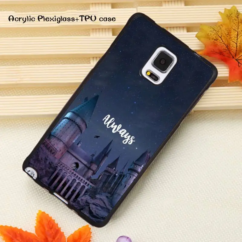 

Harries Potter Phone Case Acrylic Plexiglass TPU For Samsung Note20 10 9 8 7 5 Pro ULTRA