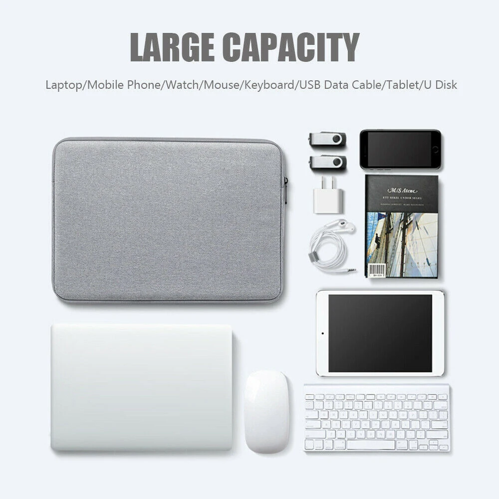 Водонепроницаемый чехол для ноутбука защитная сумка 13 15 дюймов Macbook Air Pro ASUS acer lenovo