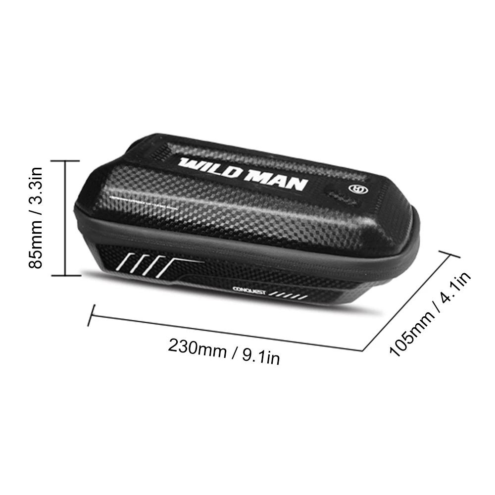 Сумка WILDMAN велосипедная на верхнюю часть велосипеда водонепроницаемая рама