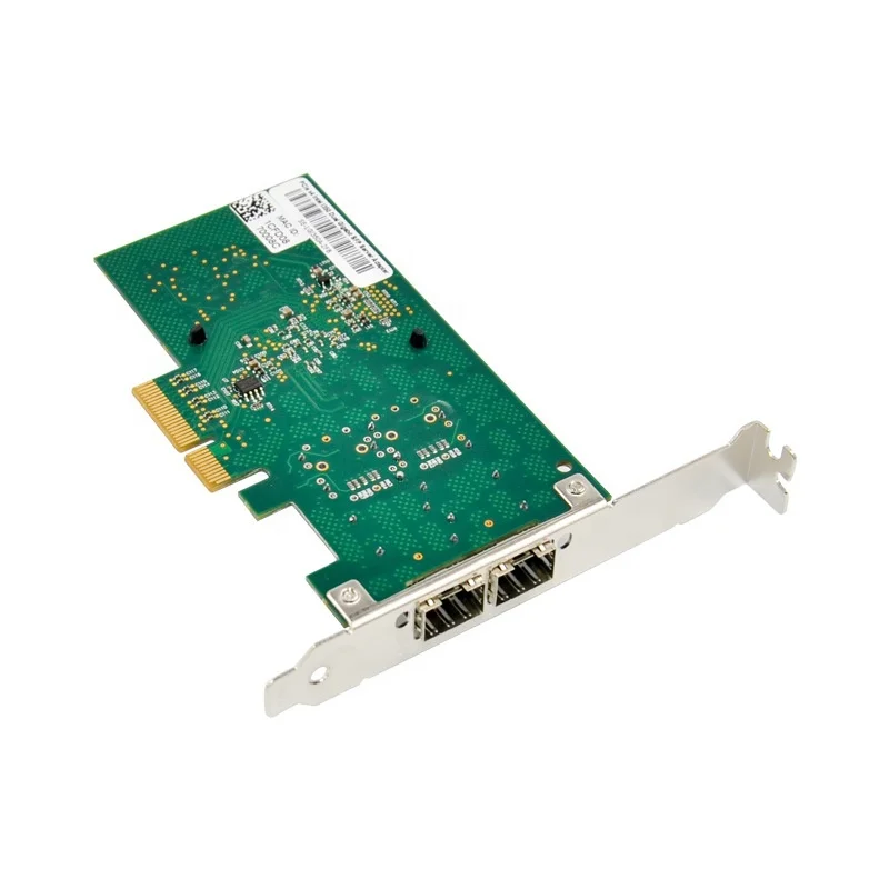 PCIe-Dual Gigabit SFP Ethernet-,   1000M PCI-e,  SFP    I350AM2  2 lan