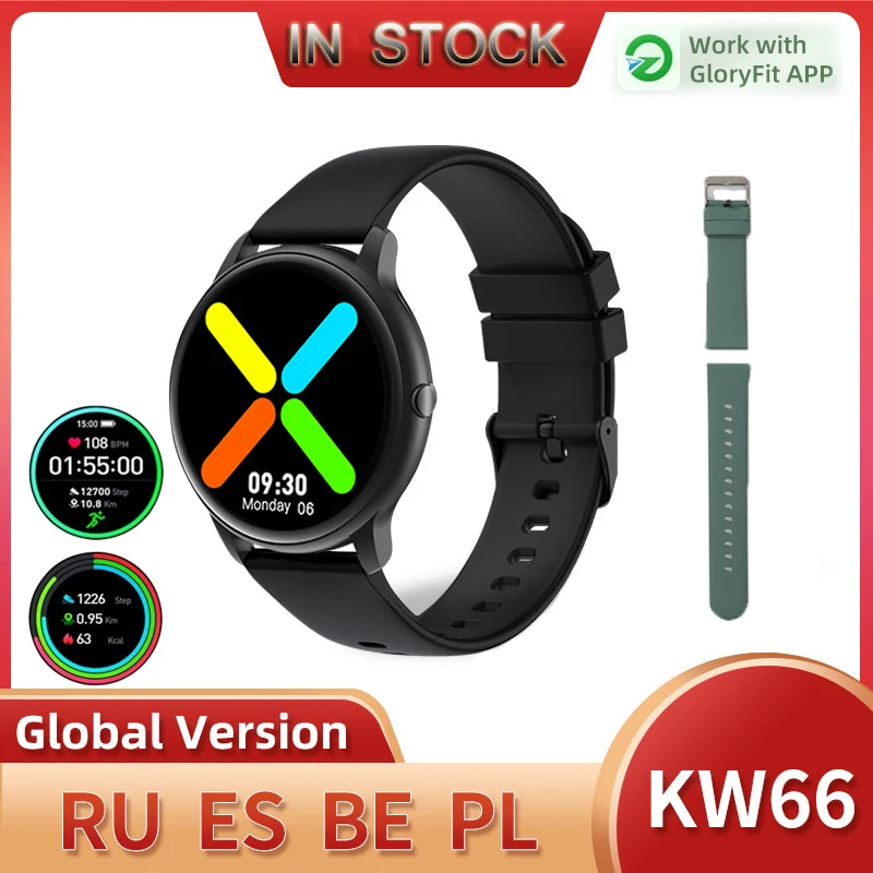 Relógio de Fitness Sono para Android em Estoque Imilab Inteligente Rastreador Monitor Freqüência Cardíaca Tela Honra Huawei Xiaomi Kw66