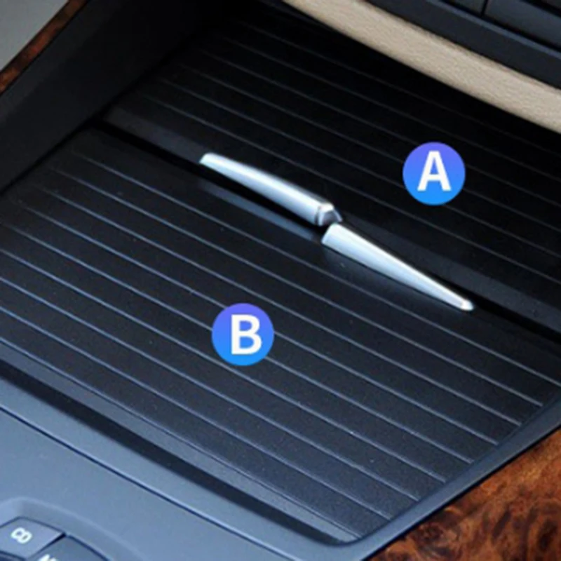 

For BMW X5 X6 E70 E71 Cup Holder Zipper Cup Holder Pull Plate