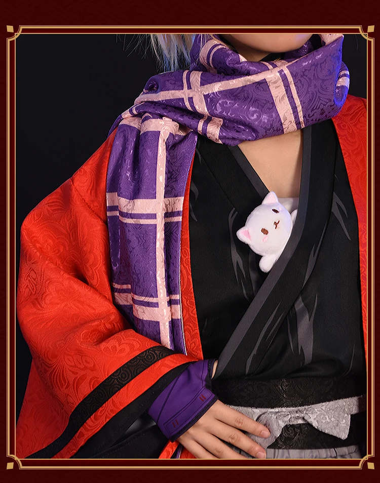 Genshin Impact каэдехара казуха Wanyezhiyou игровой костюм униформа Косплей Костюм Хэллоуин