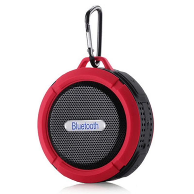 C6 водонепроницаемый Bluetooth открытый присоска Мини динамик мобильный телефон