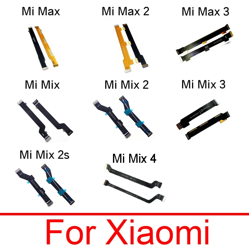 Main LCD Display Connect Motherboard Flex Cable For Xiaomi Mi Max 2 3 Mix 2S 4 MainBoard Ribbon Repair Parts | Мобильные телефоны и