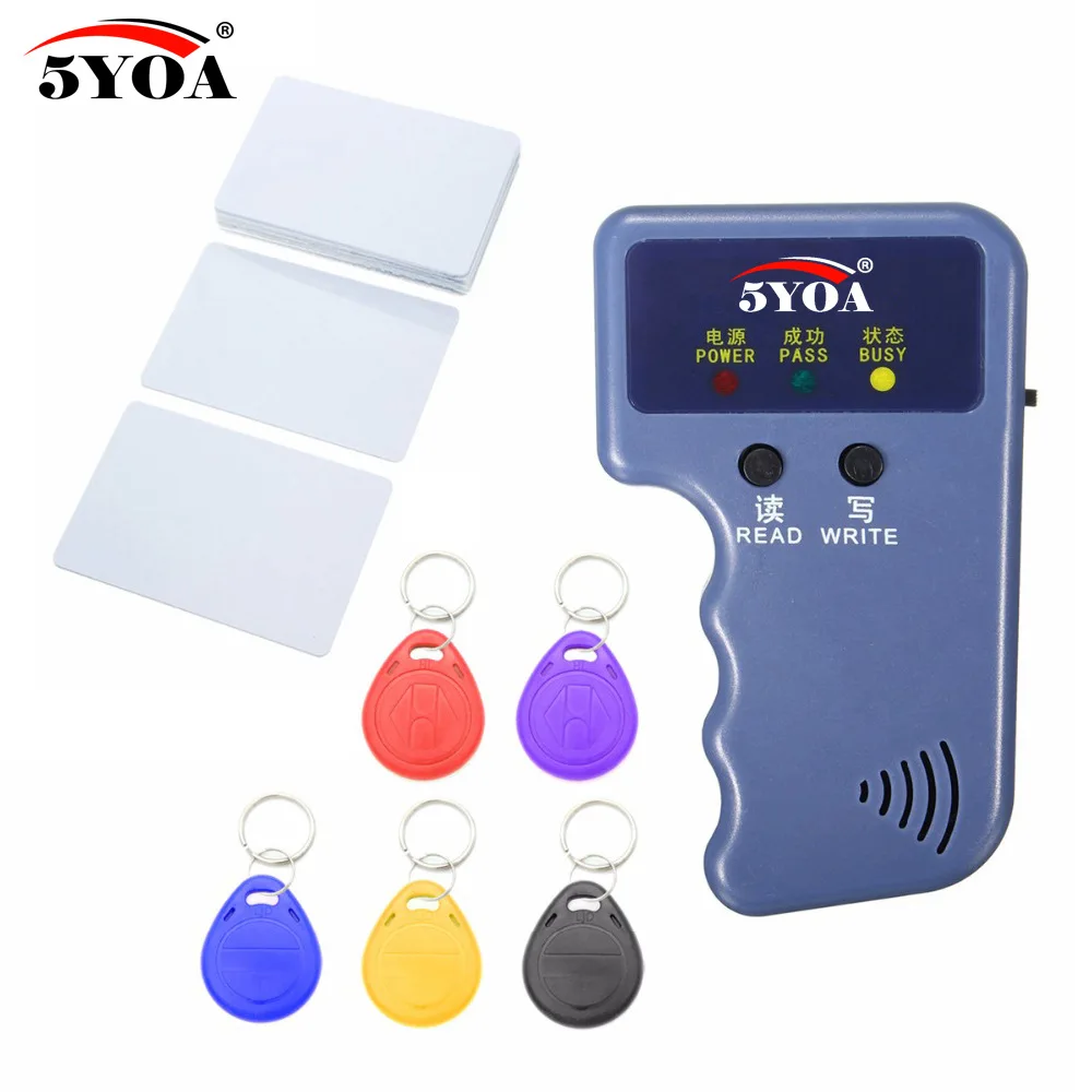 Ручной RFID-Дубликатор EM4100 125 кГц копировальный аппарат записывающее дублирующее