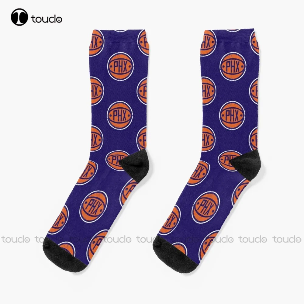 

Phoenix Retro Ball - Purple 2 Socks Slouch Socks Unisex Adult Teen Youth Socks Christmas Gift Custom Hd High Quality Fashion New