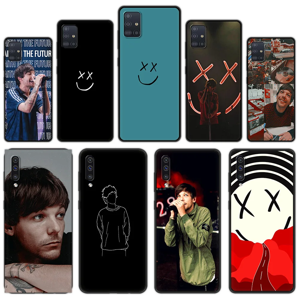 

Чехол для телефона One Direction Louis Tomlinson, мягкий черный чехол для Samsung Galaxy A50 A70 A10 A10S A20 A30 A40 A20S A20E A02S A12 A22