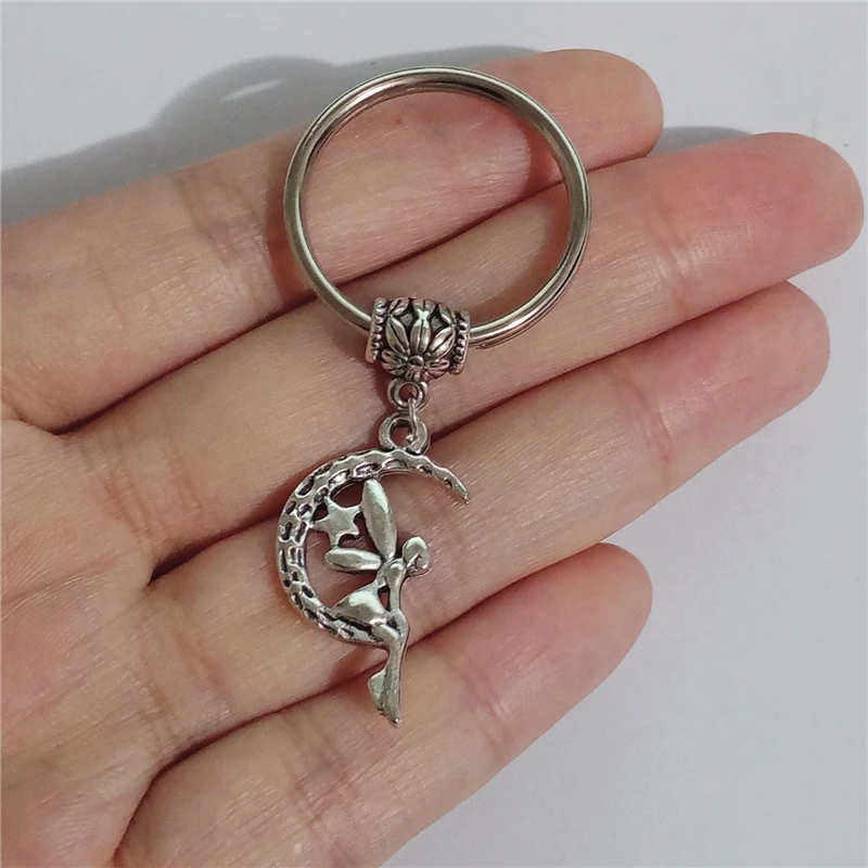 

Брелок с феей, фея, брелок, брелок с изображением ангела, Подарочная коробка для дочери, сказочные украшения