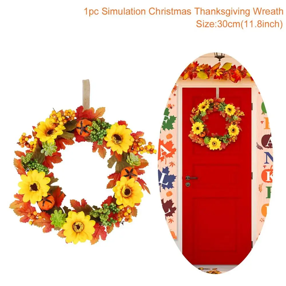 Wreath QIFU Хэллоуин Тыква трюк или лечение занавес Хэллоуин Декор Хэллоуин летучая мышь паук, ведьма кулон Haloween вечерние аксессуары - Цвет: Wreath
