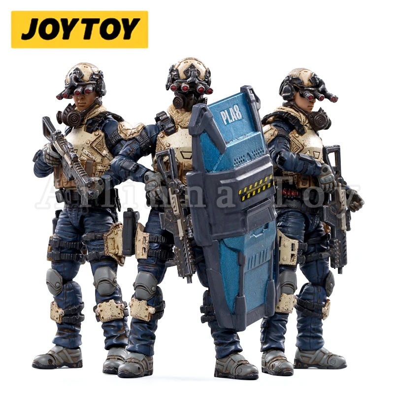 

Экшн-фигурка JOYTOY 1/18 3,75 дюйма (3 шт./компл.), коллекционная аниме модель 8-й команды, игрушка в подарок, бесплатная доставка
