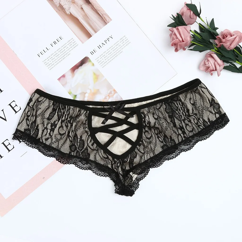 1 шт. женское нижнее белье сексуальные трусики женские однотонные кружевные