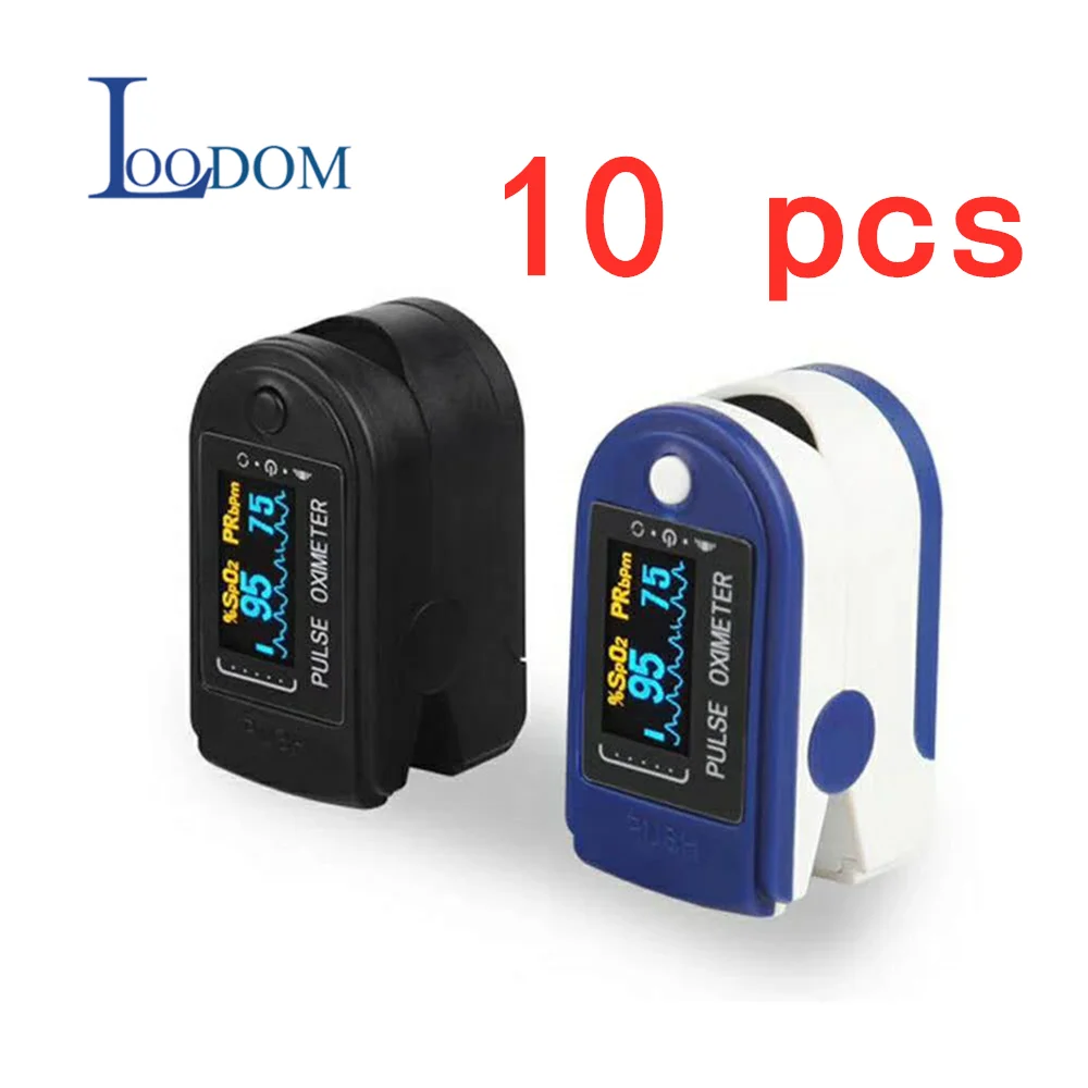 

Цифровой Пульсоксиметр на палец, 10 шт.