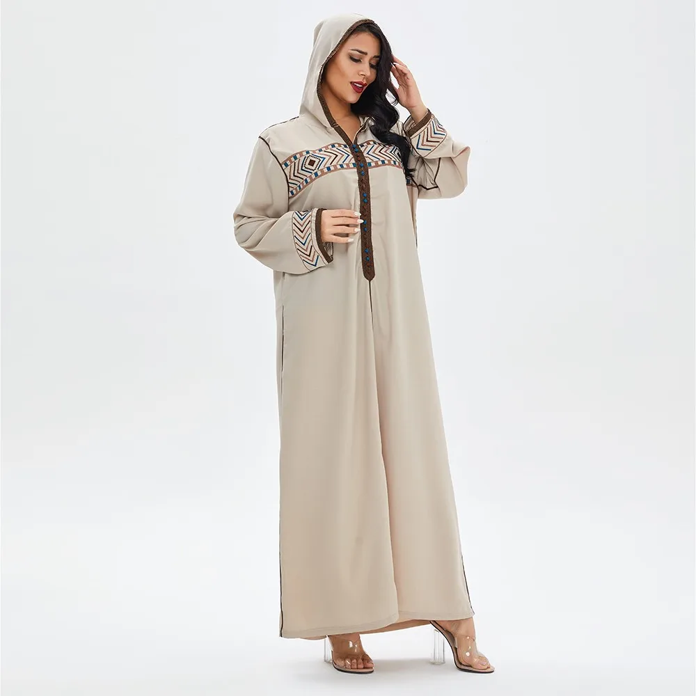 TREMU Дубай 2020 Абая мода Муслим женский кимоно вышивка Макси платье одежда для молитвы Robe De Priere