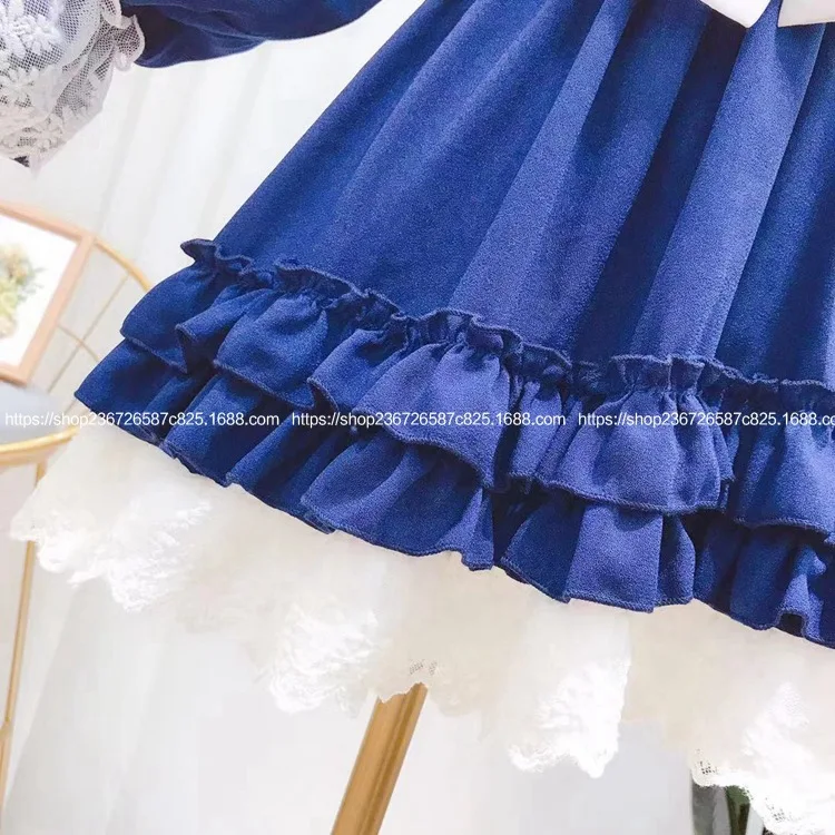 Детское платье Новинка осени 2019 женское Jun wind японское для девочек | Детская